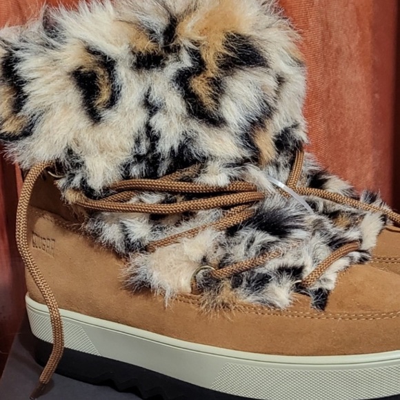 Cougar Leopard Vanity Boots - Sz. 10 - Picture 3 of 10